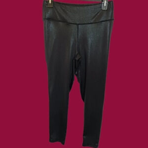 Pro player metallic black legging size Small